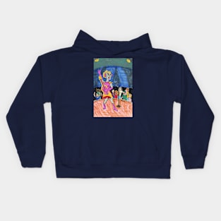 Rockin' Robot! Kids Hoodie